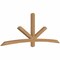 Ekena Millwork Alberta Smooth Timber Gable Bracket, Western Red Cedar, 96"W x 36"H x 3 1/2"D x 3 1/2"F, 9/12 Pitch GBW096X36X0404ALB00SWR - alternate 4